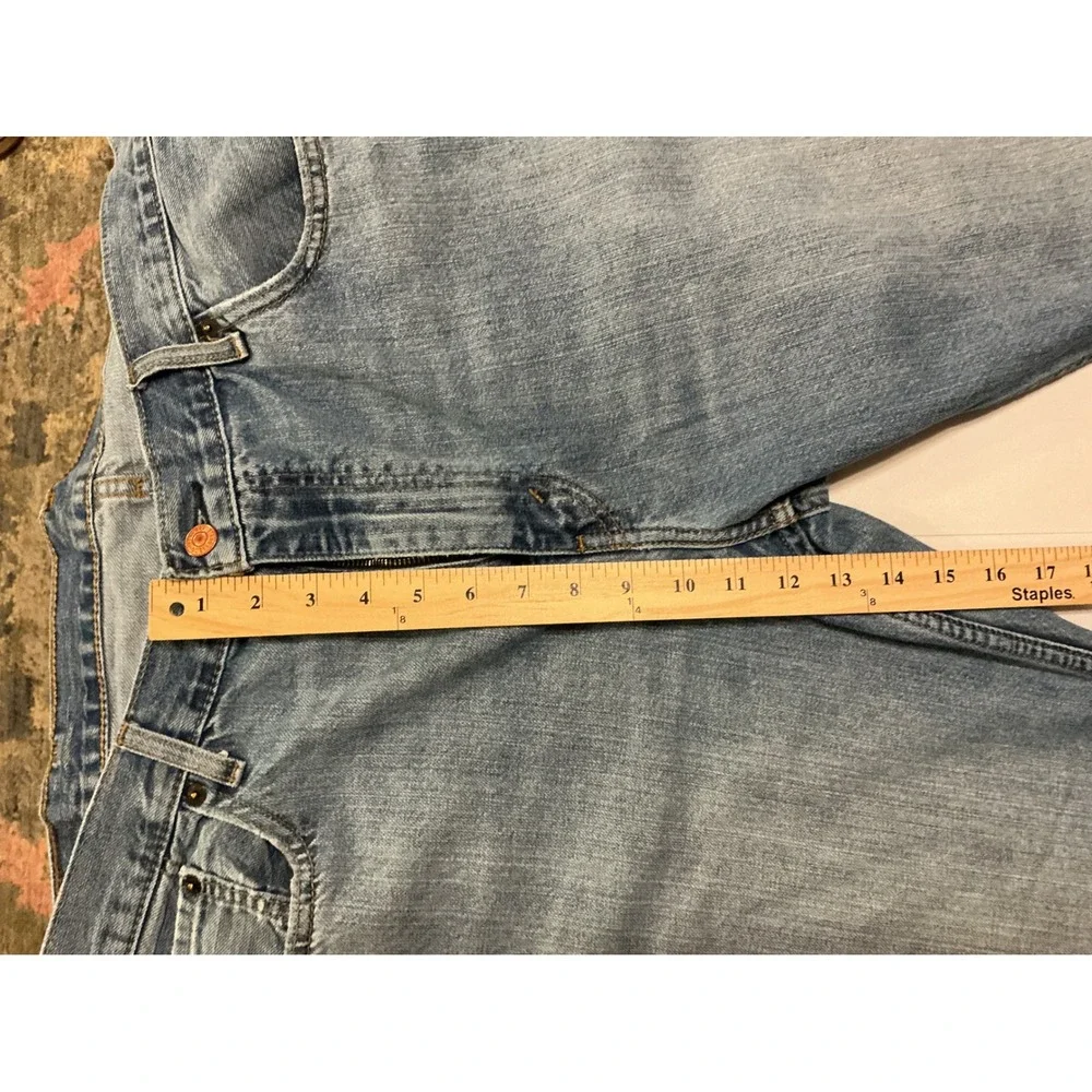 VTG Y2K Levis 569 Baggy Wide‎ Leg Loose Straight Jeans Mens 38x34 (fits 40x32)